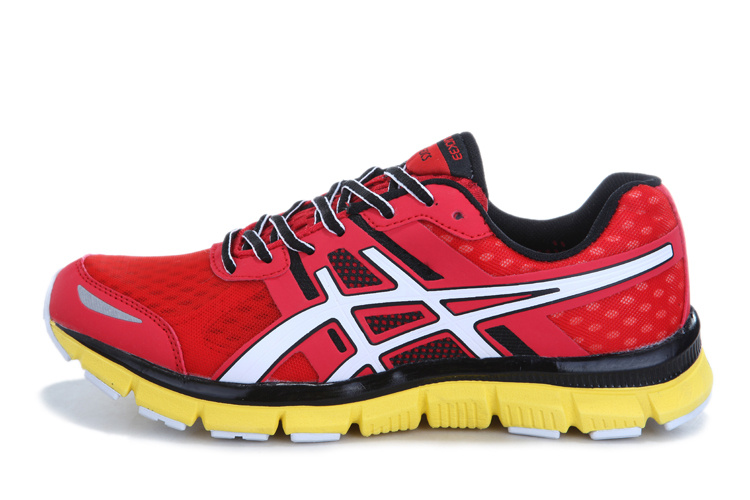 Chaussure Asics Tennis Quick 33 Rouge Homme Pas Cher